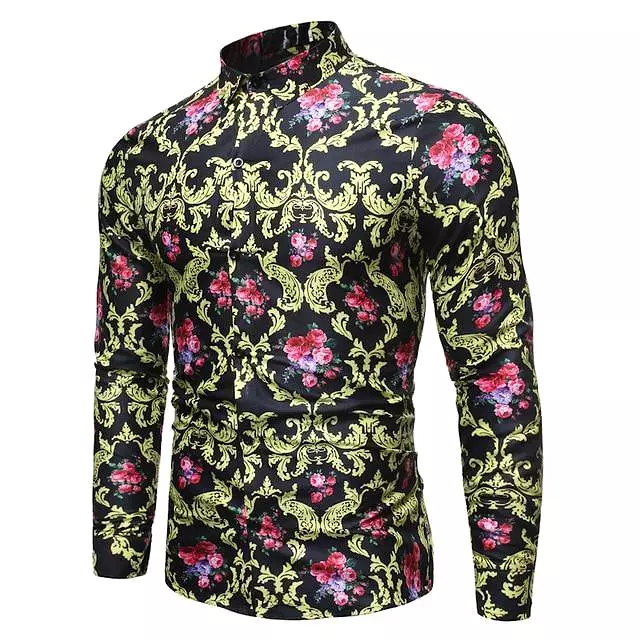 Clough FloralCasual Shirt For Men