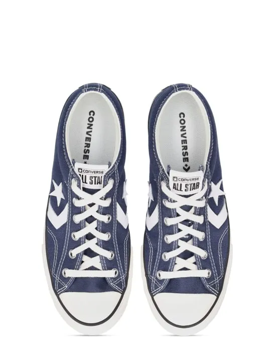 Converse   Cotton canvas lace-up sneakers 