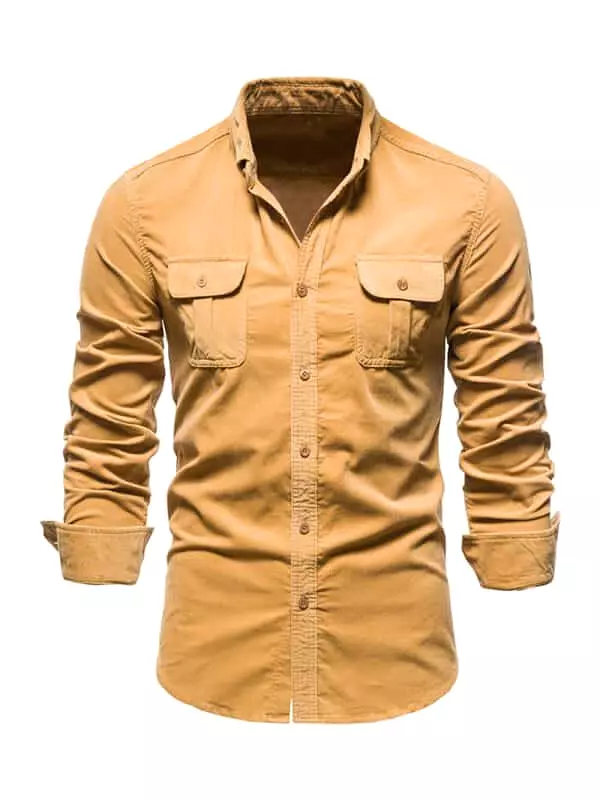 Corduroy Slim Fit Shirt