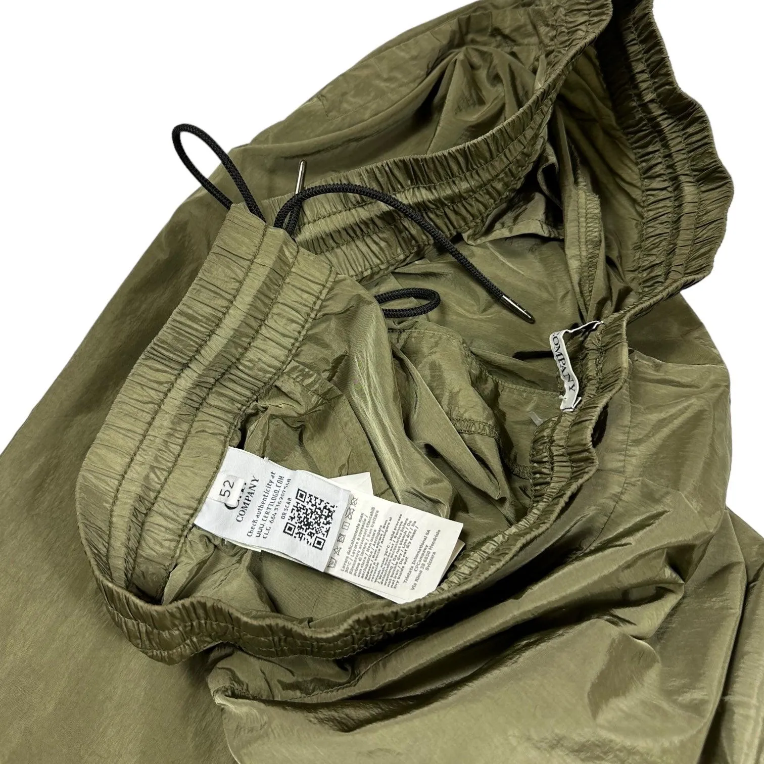 C.P. Company Khaki Nylon Track Pants