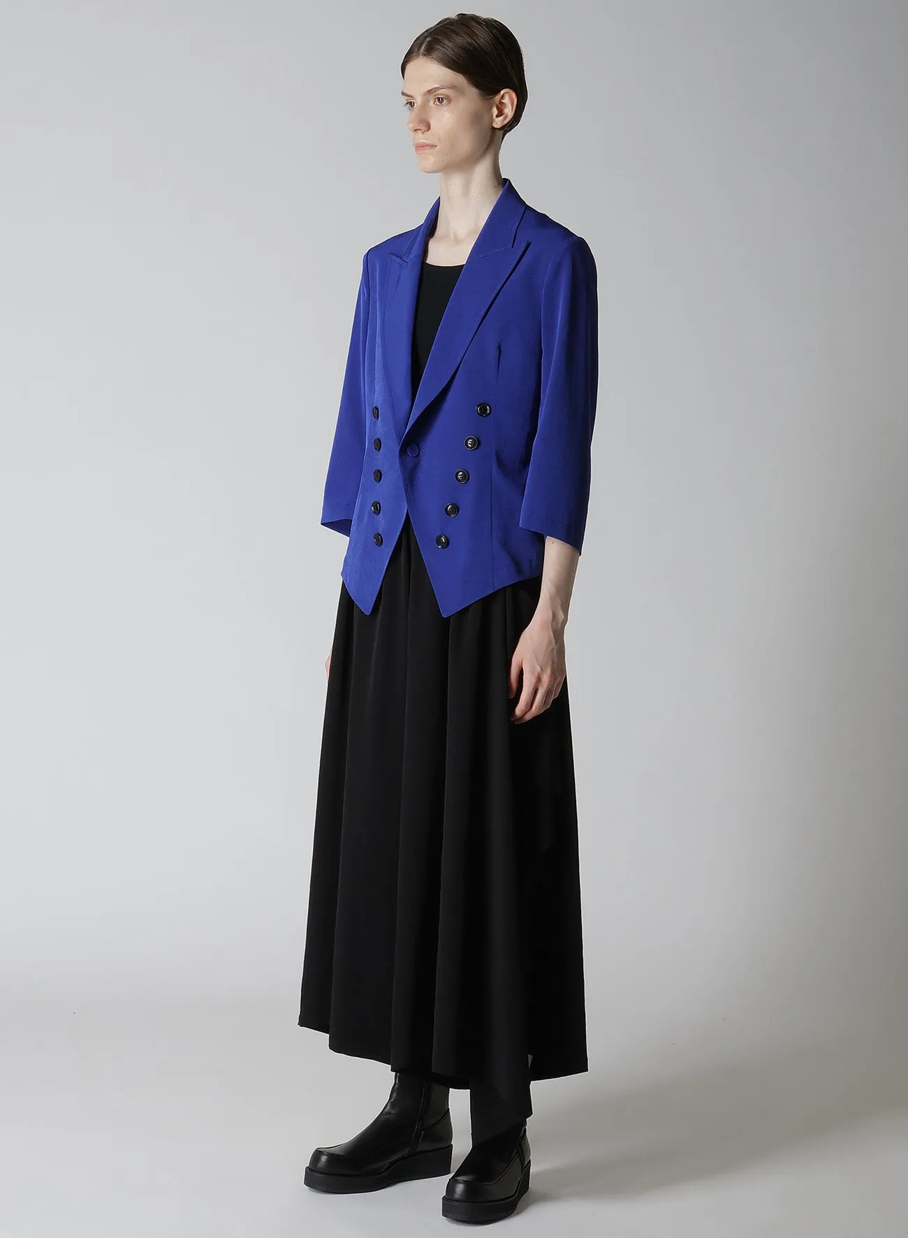 CREPE de CHINE FRENCH TAIL JACKET