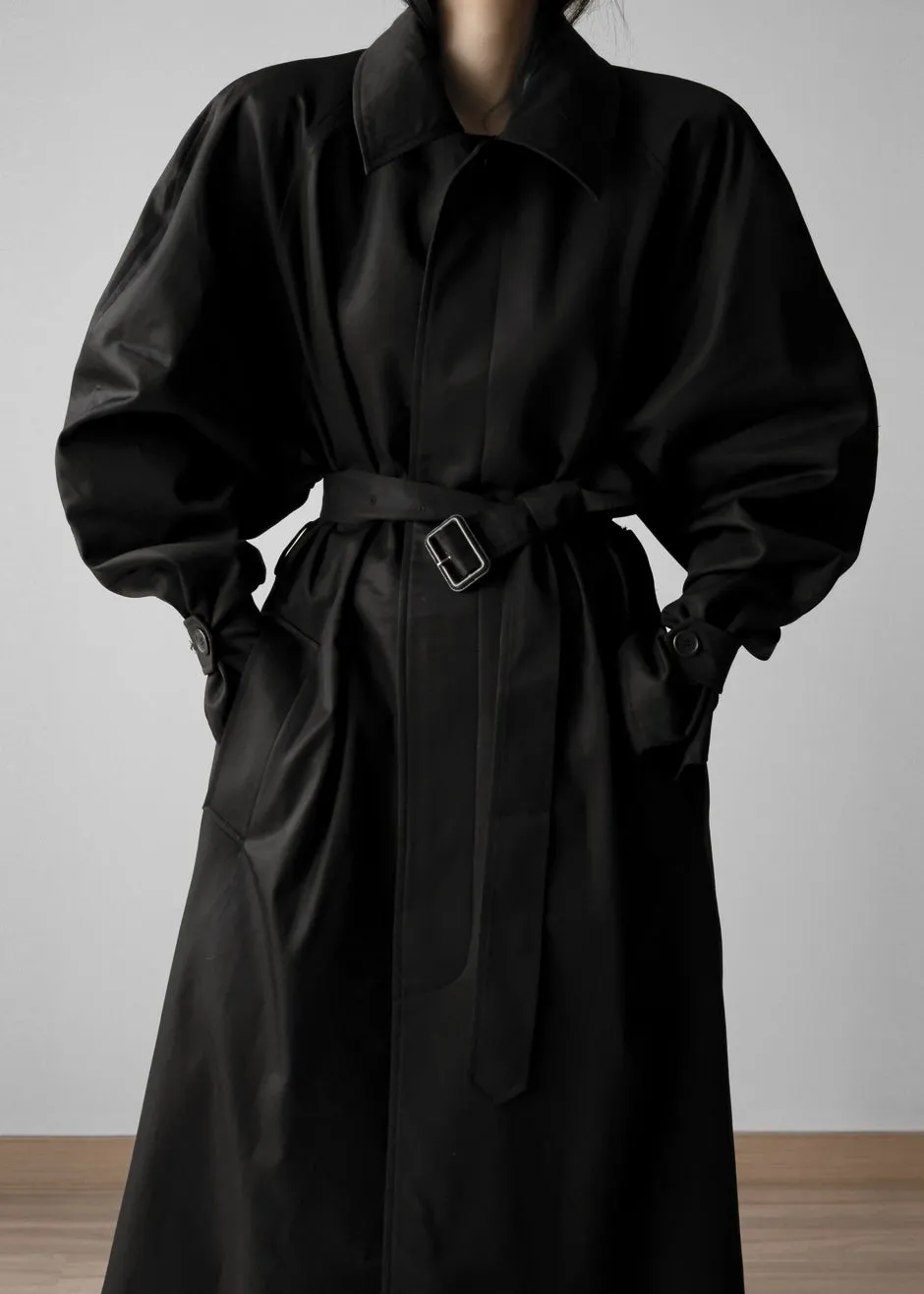 Decima Trench Coat - Black