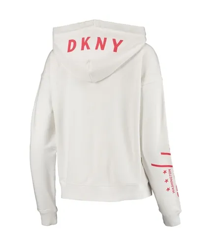 Dkny Womens Washington Capitals Hoodie Sweatshirt