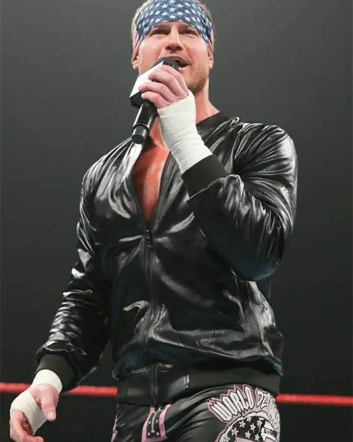 Dolph Ziggler Black Bomber Jacket | William Jacket