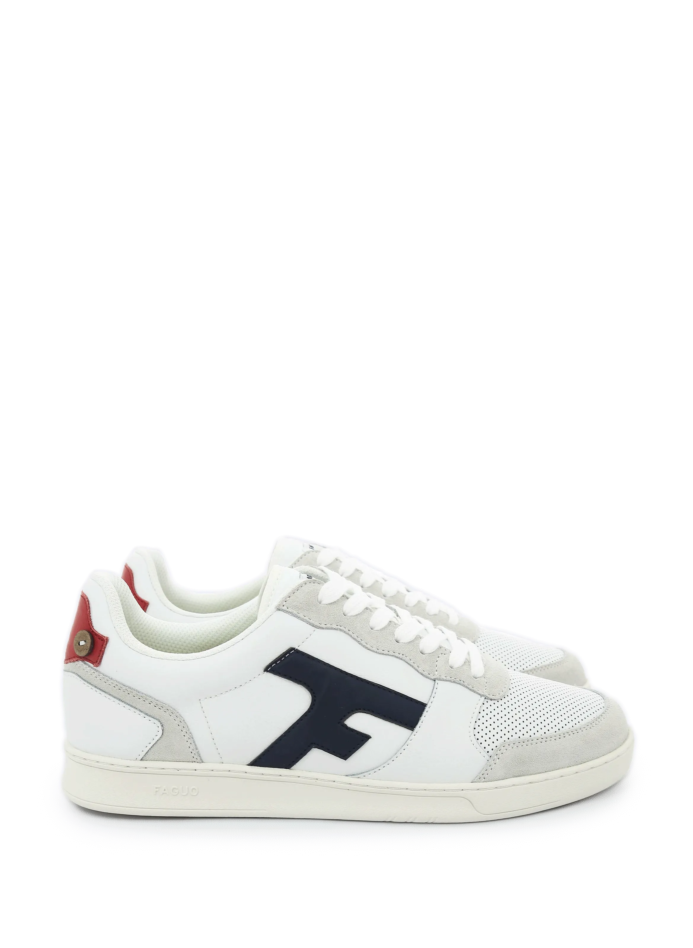 FAGUO  Hazel leather sneakers - White