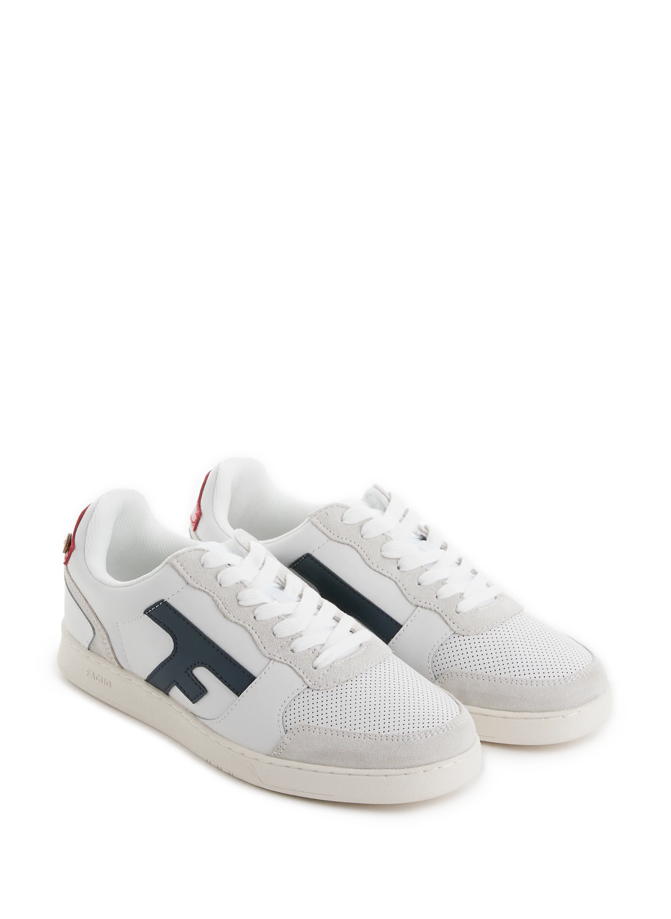 FAGUO  Hazel leather sneakers - White