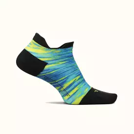 Feetures Elite Light Cushion No Show Tab Socks - Limited Edition - Reflection Blue