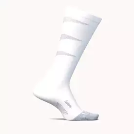 Feetures Graduated Compression Light Cushion Knee High - White