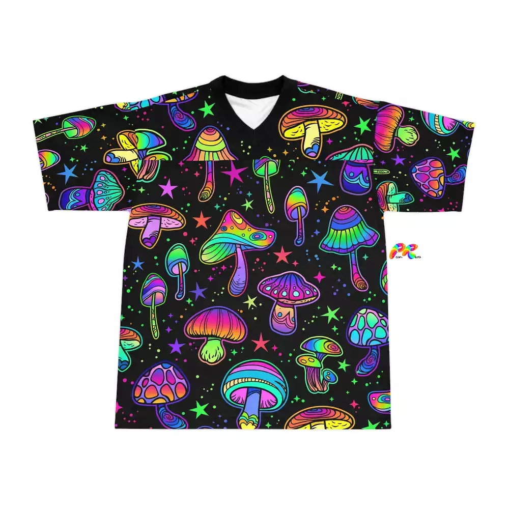 Festival Jersey Fungi Dreamscape Unisex Rave Football Jersey