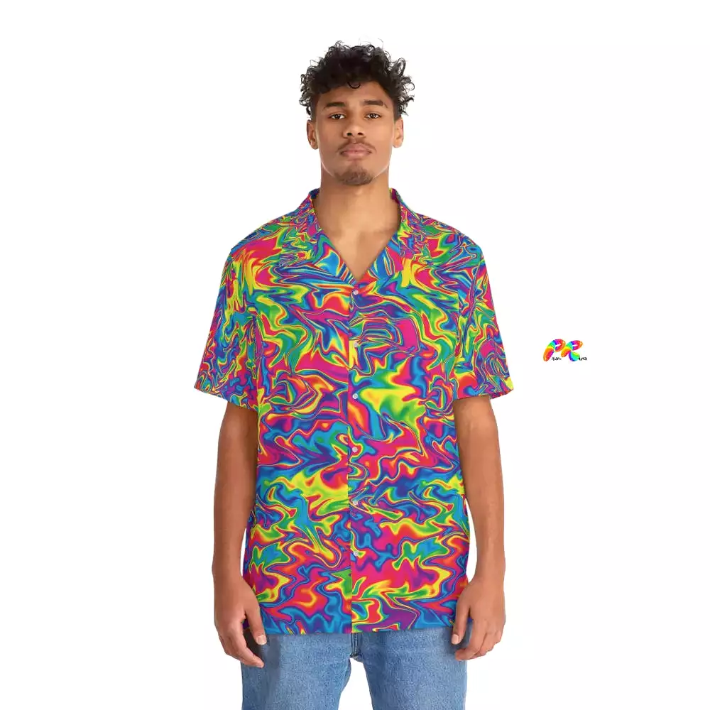 Fluidity Men's Rave Hawaiian Shirt