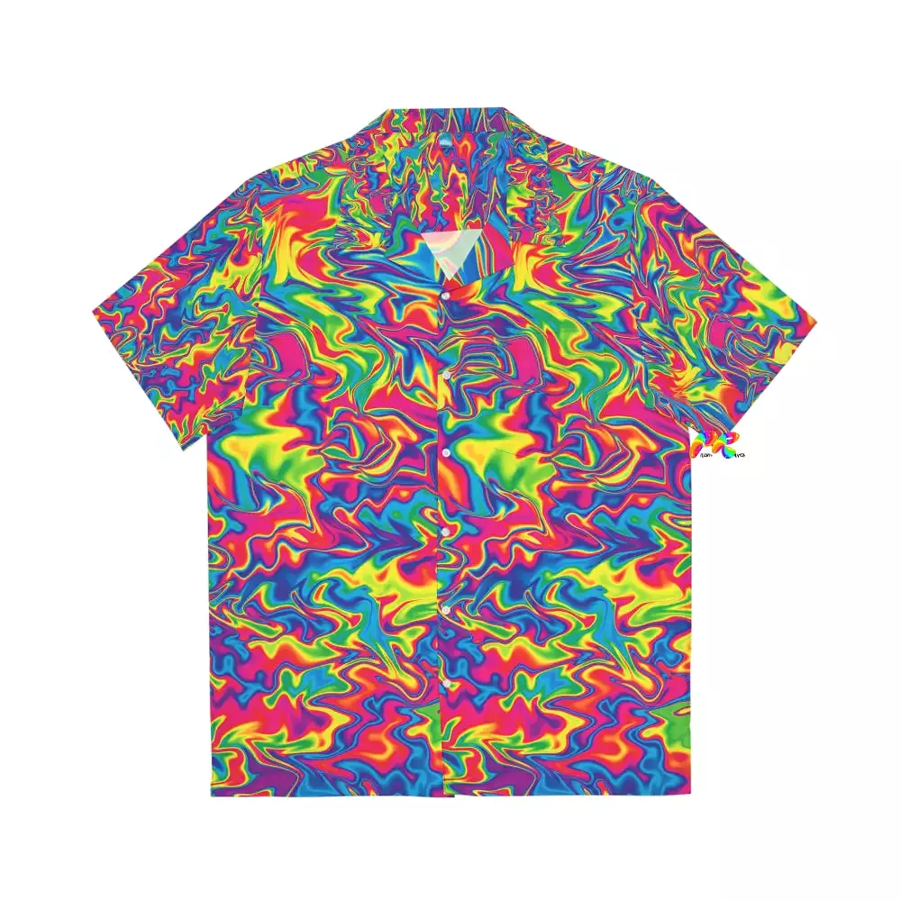 Fluidity Men's Rave Hawaiian Shirt