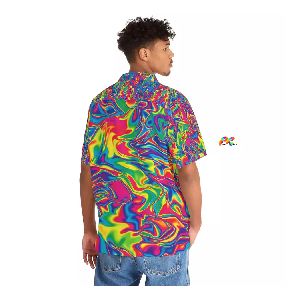 Fluidity Men's Rave Hawaiian Shirt