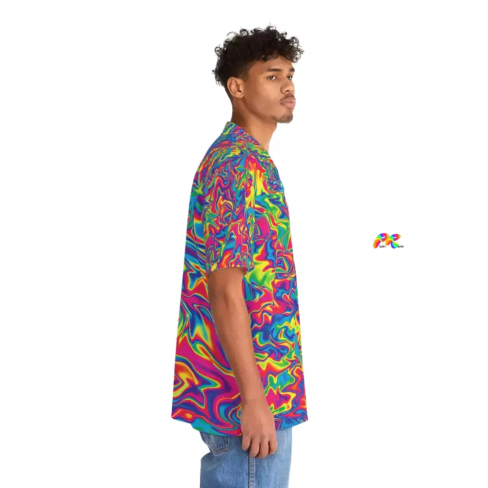 Fluidity Men's Rave Hawaiian Shirt