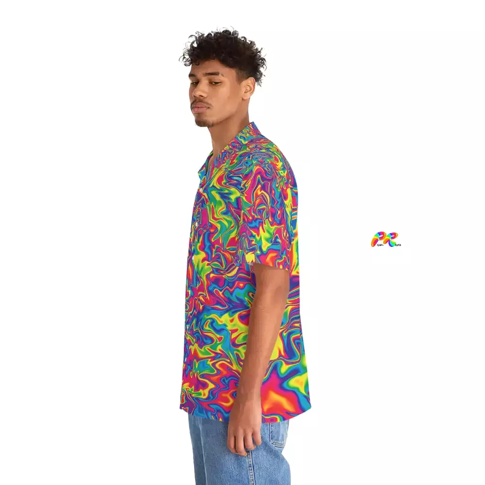 Fluidity Men's Rave Hawaiian Shirt