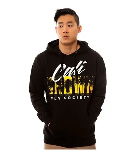 Fly Society Mens Cali Grown Hoodie Sweatshirt