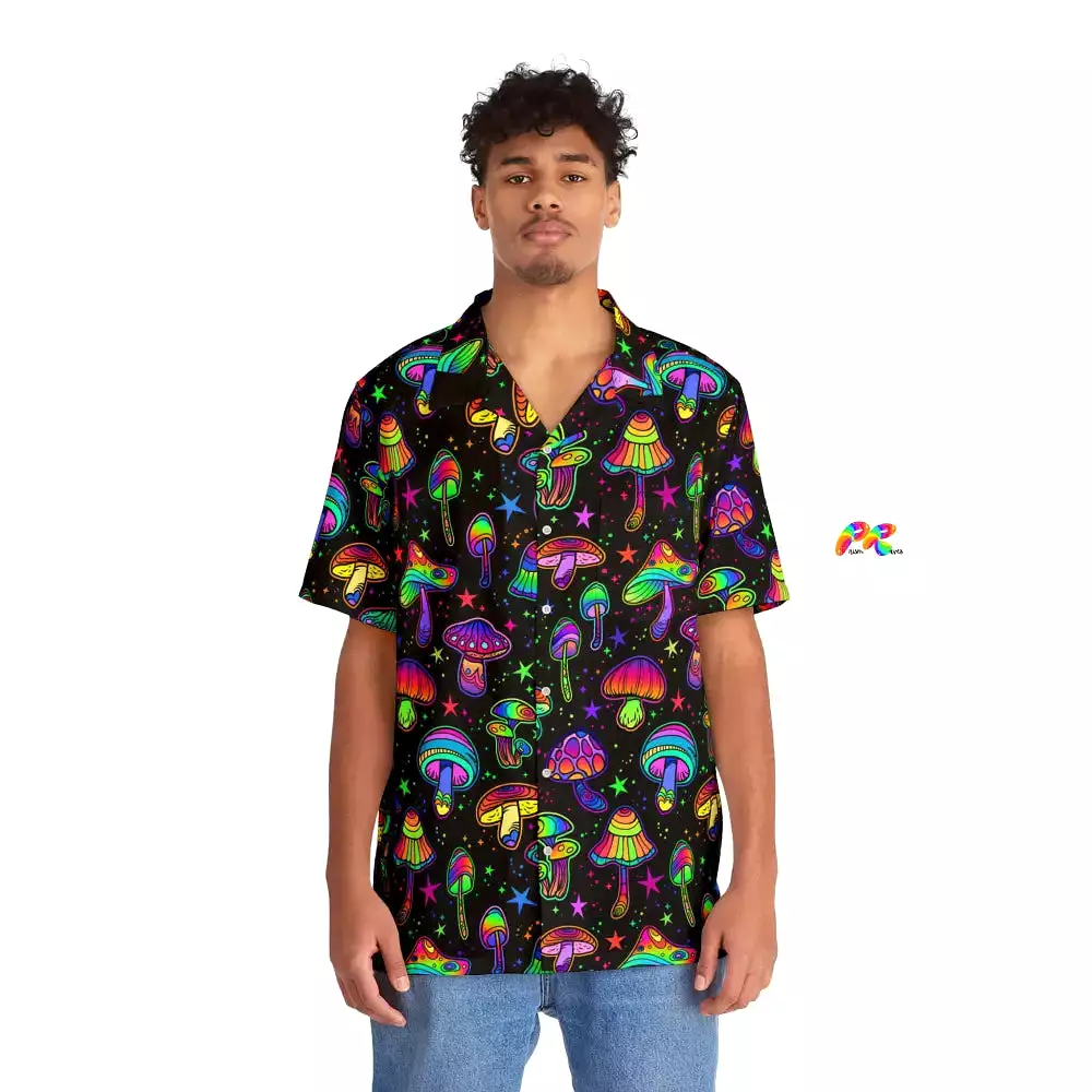 Fungi Dreamscape Hawaiian Shirt