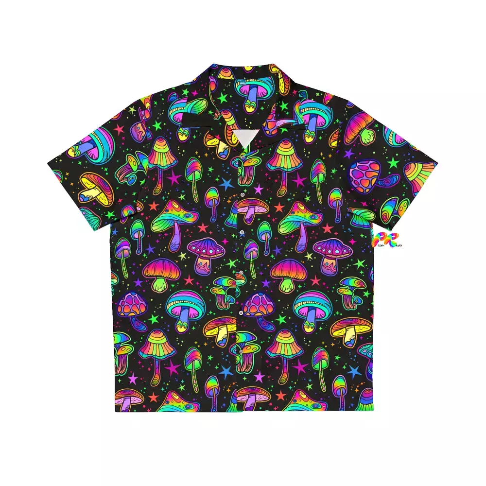 Fungi Dreamscape Hawaiian Shirt