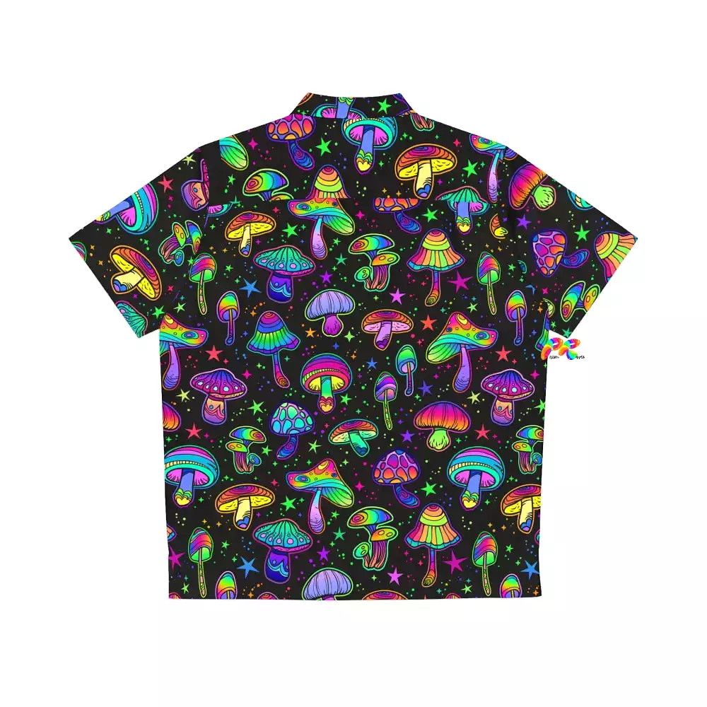 Fungi Dreamscape Hawaiian Shirt