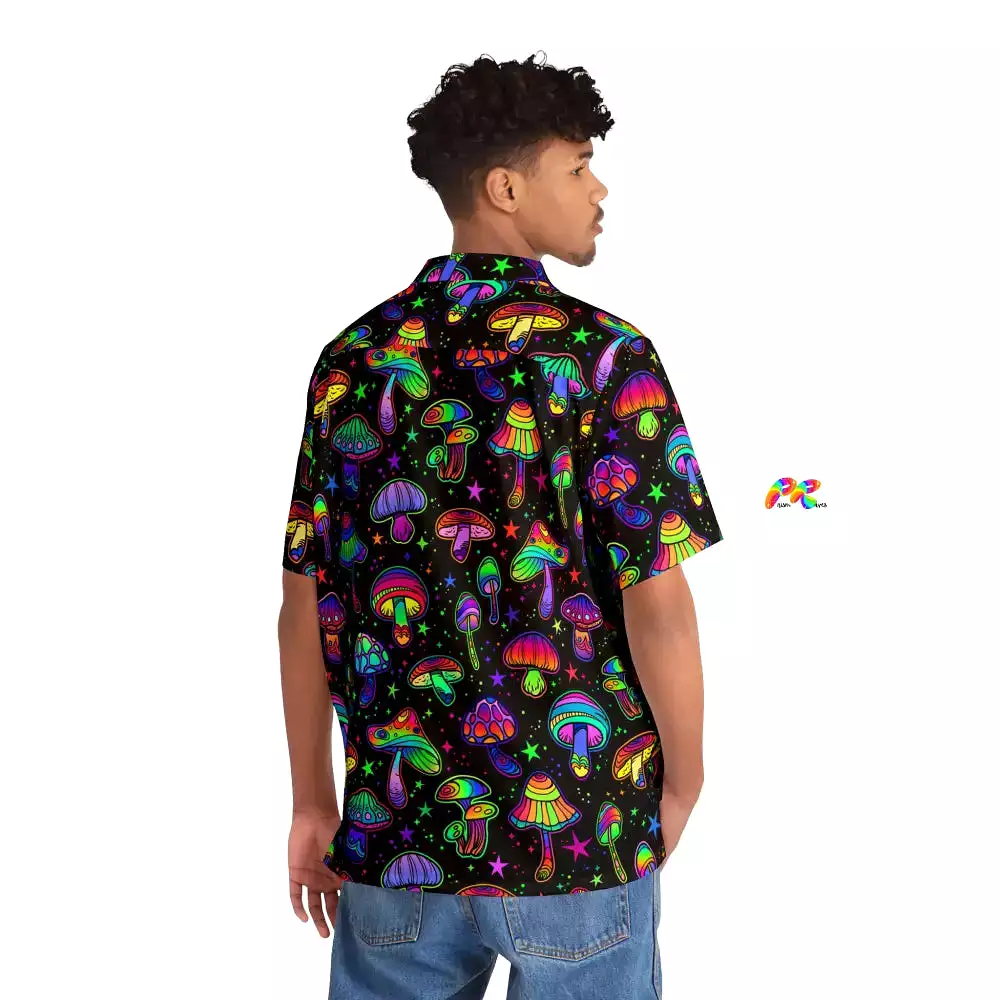 Fungi Dreamscape Hawaiian Shirt