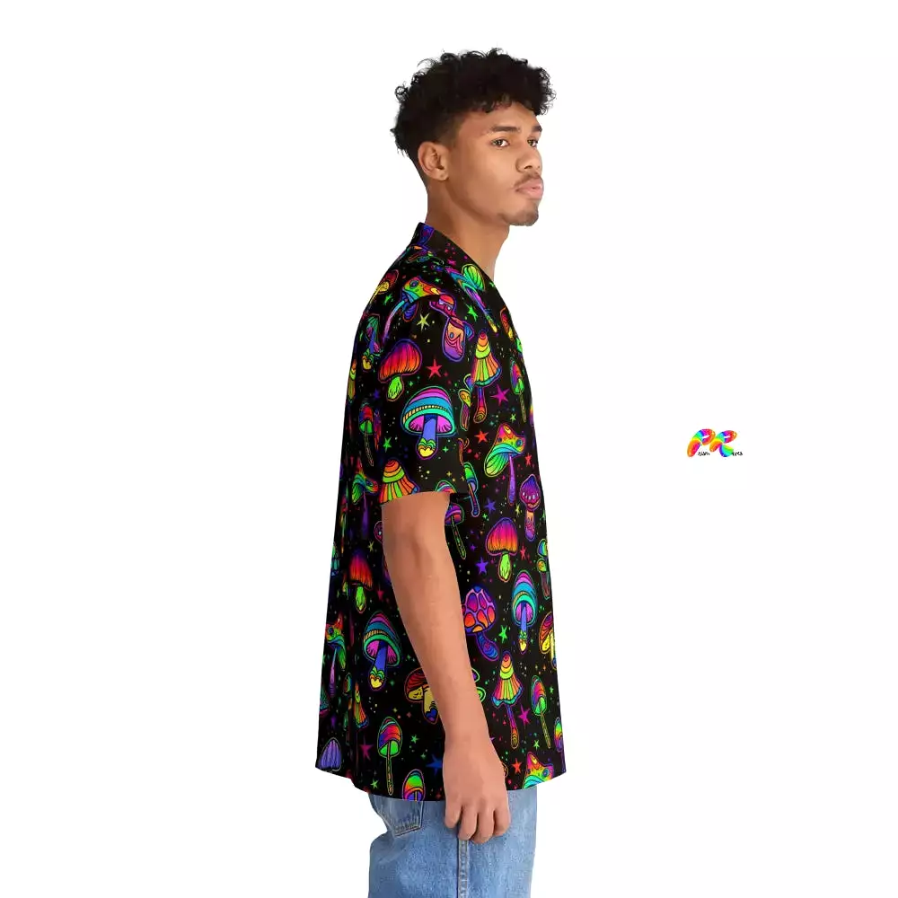 Fungi Dreamscape Hawaiian Shirt