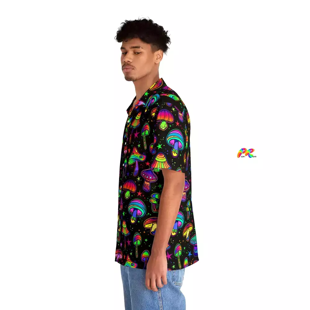 Fungi Dreamscape Hawaiian Shirt