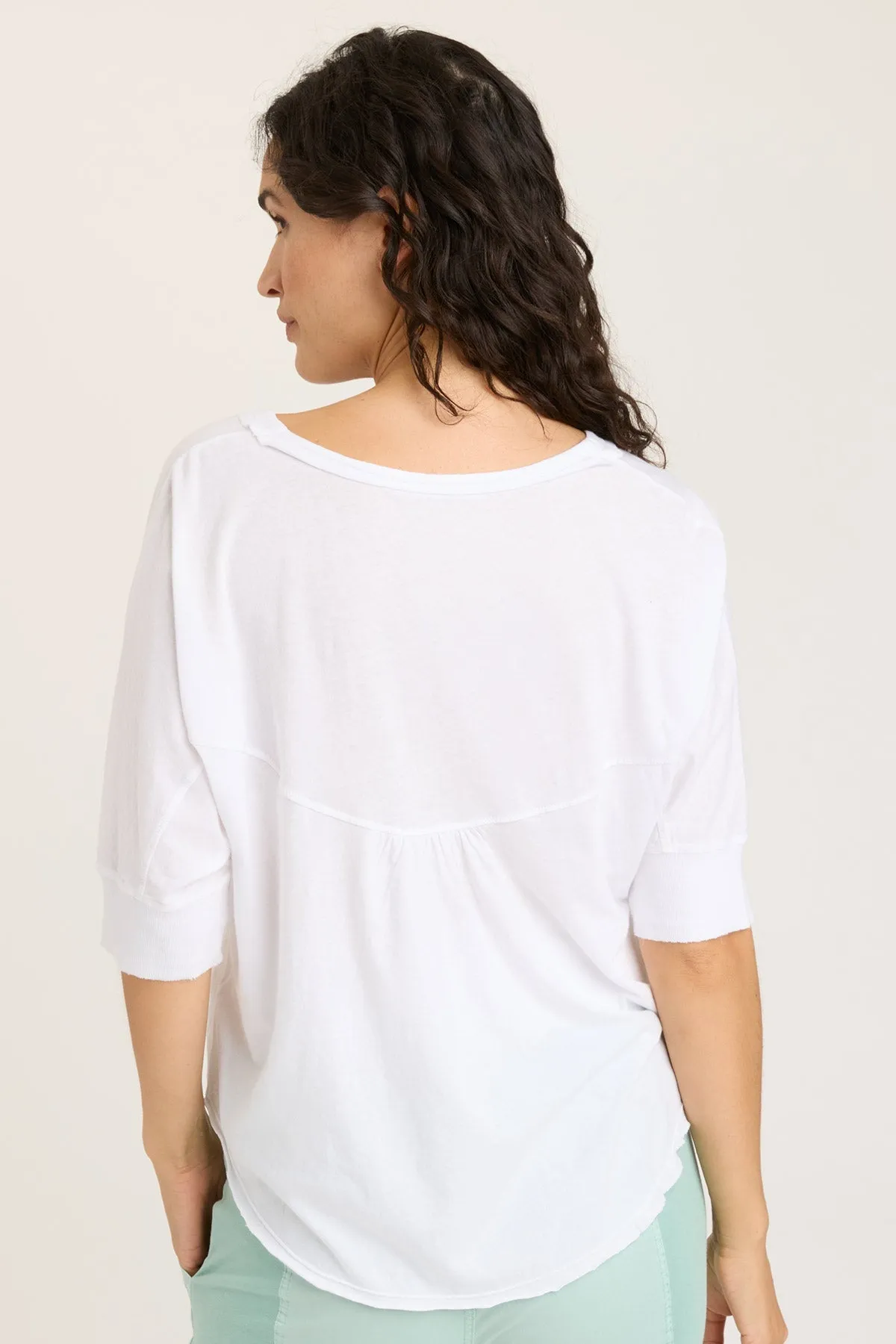 Gardiner Banded Sleeve Top 2.0