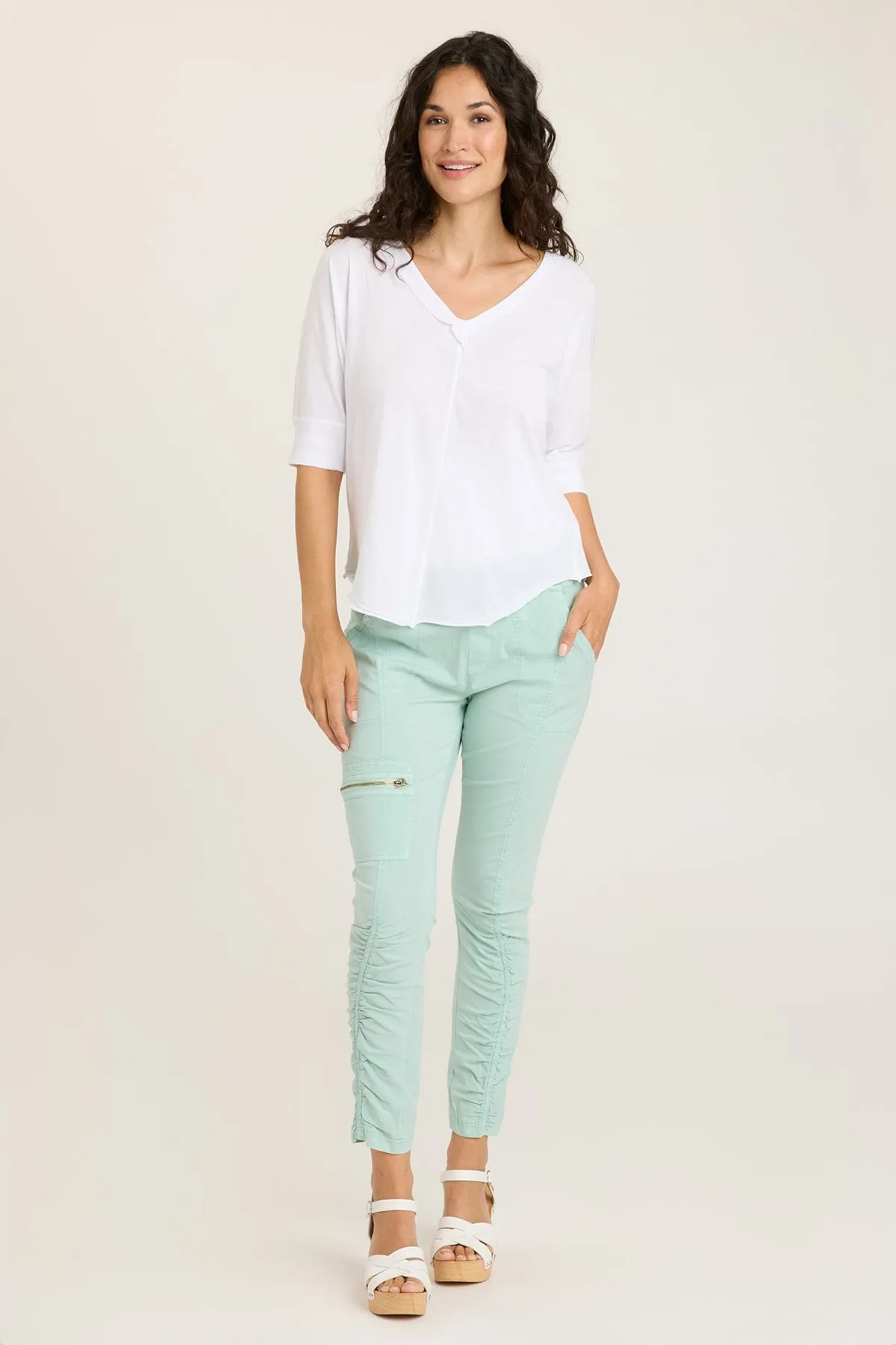 Gardiner Banded Sleeve Top 2.0