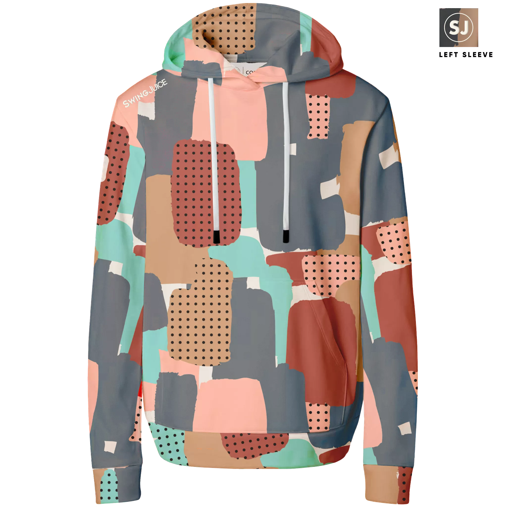 Golf Abstract Camo Men's Performance Hoodie