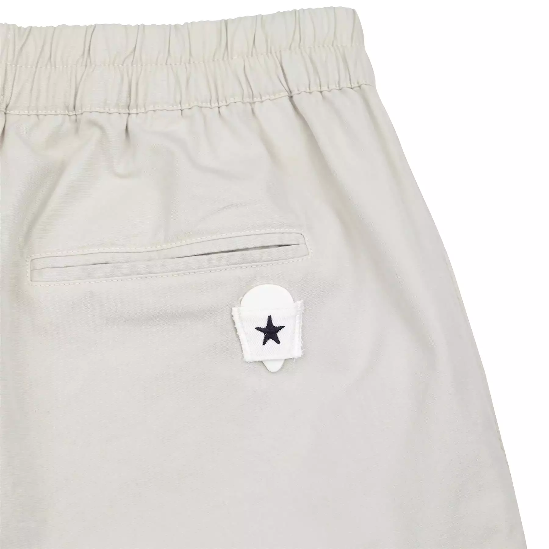 Good Walk Drawcord Cotton Shorts Natural - SS24