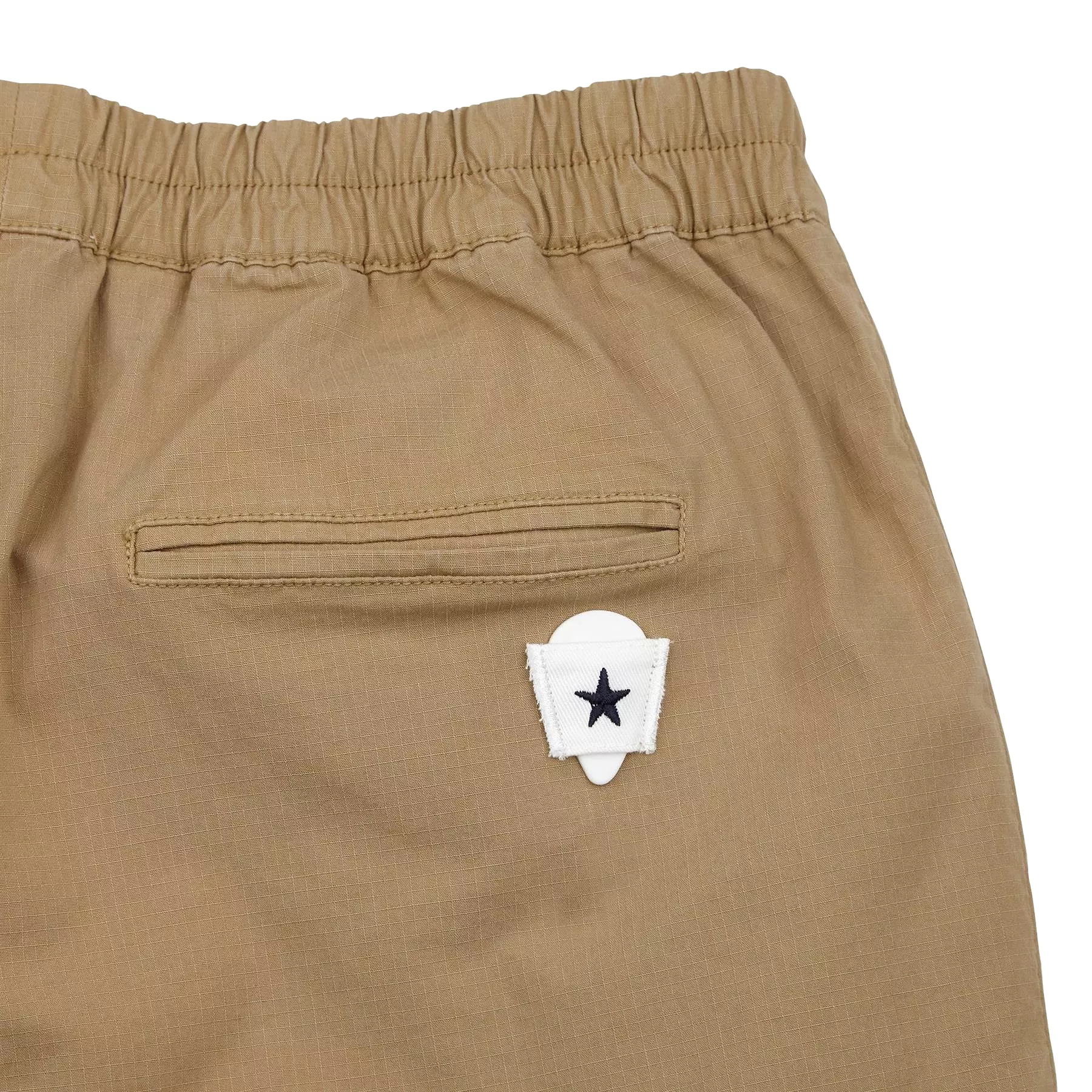 Good Walk Drawcord Cotton Shorts Tan - SS24