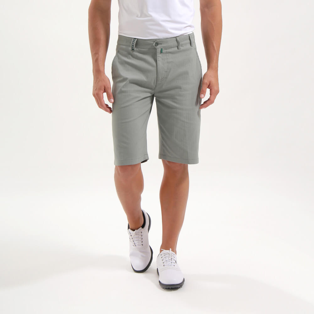 GREENPASS | SUNBLOCK TEXTURE WELT POCKET SHORT | FINAL SALE