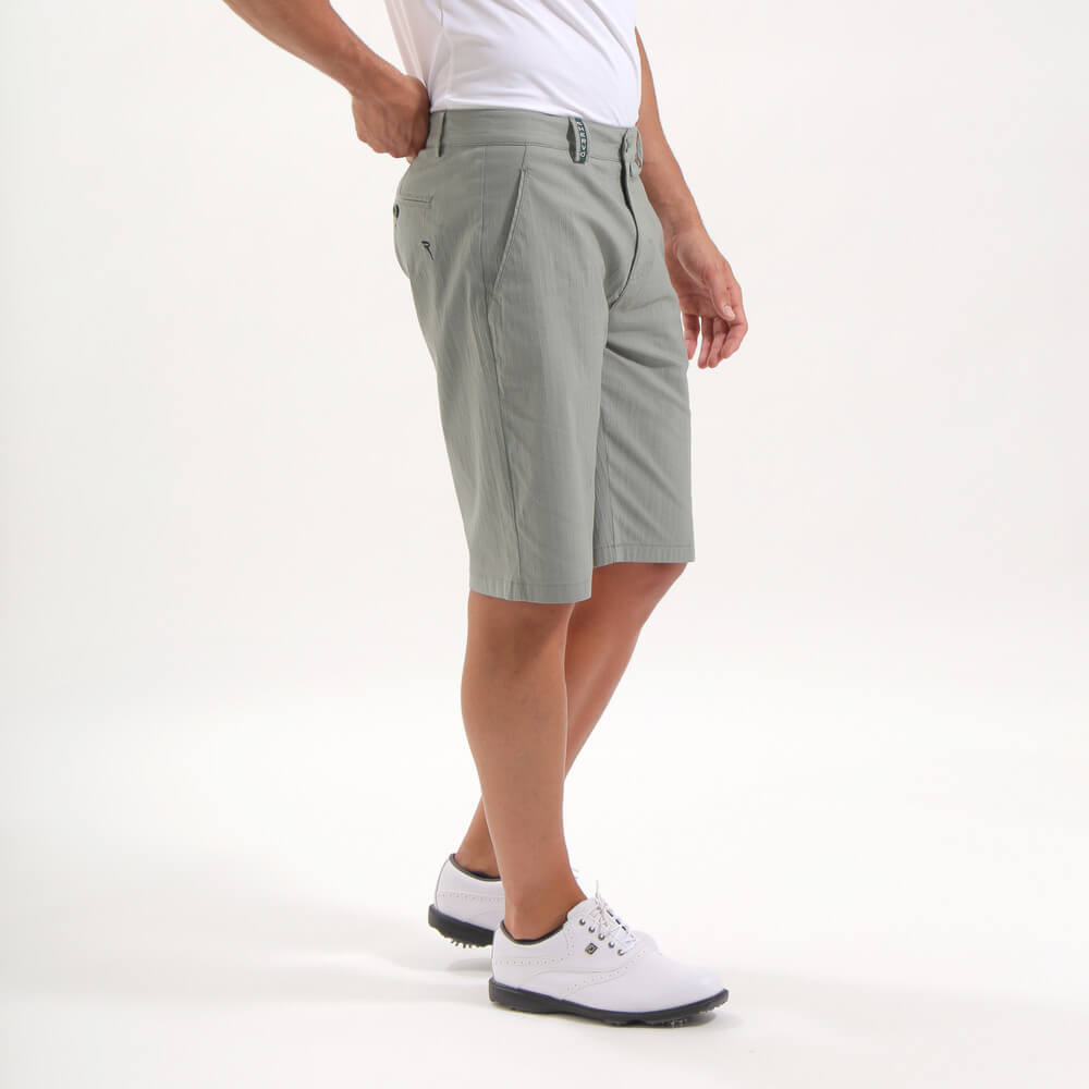 GREENPASS | SUNBLOCK TEXTURE WELT POCKET SHORT | FINAL SALE