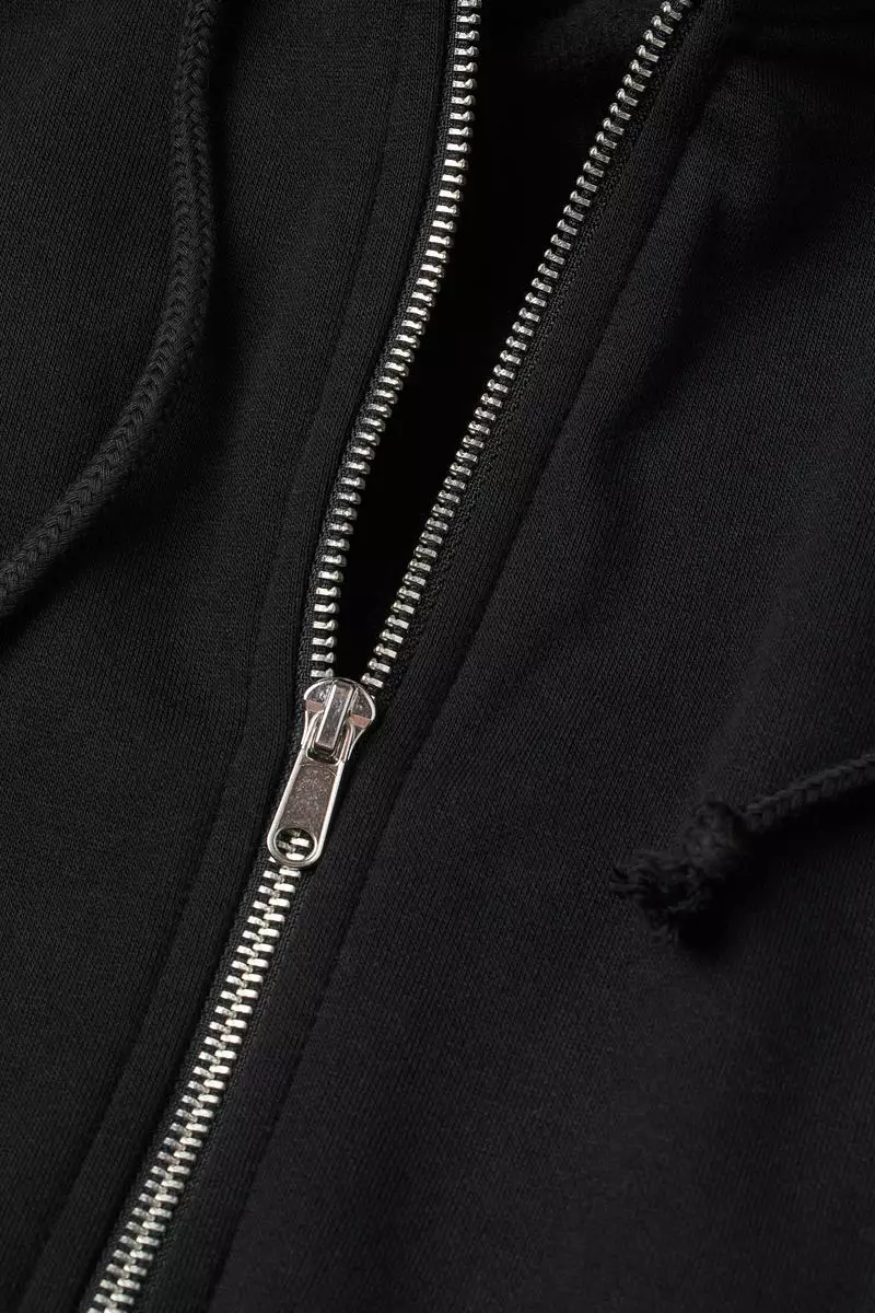 H&M Oversized zip-through hoodie