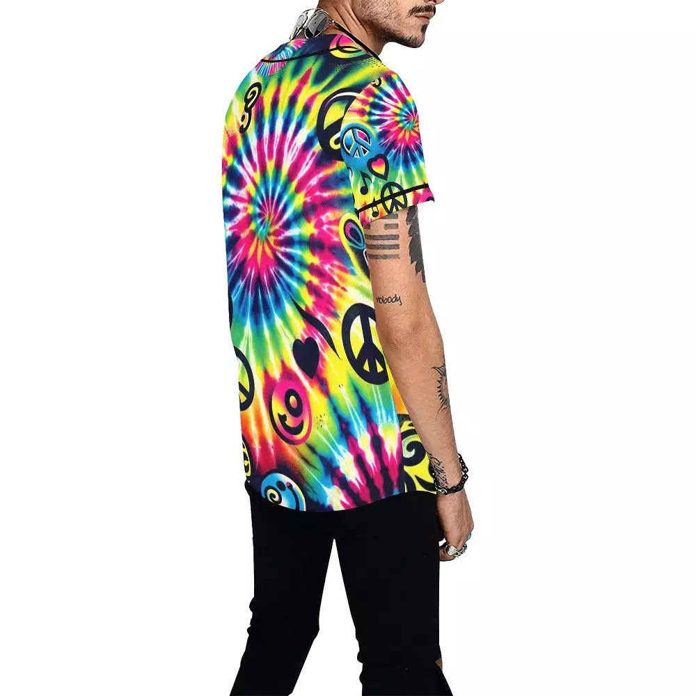 Happy Vibes Rave Baseball Jersey