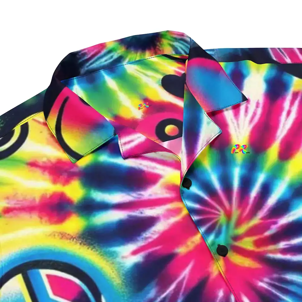 Happy Vibes Rave Hawaiian Shirt