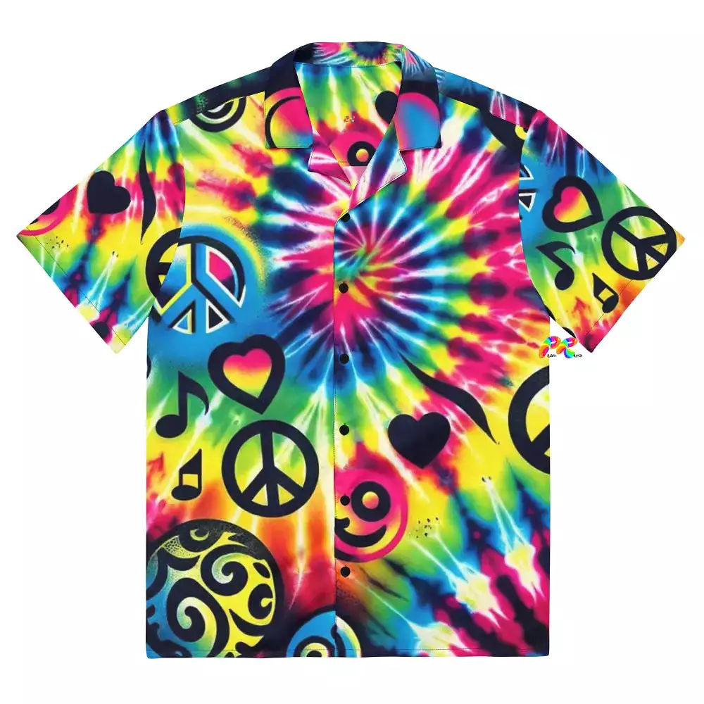 Happy Vibes Rave Hawaiian Shirt