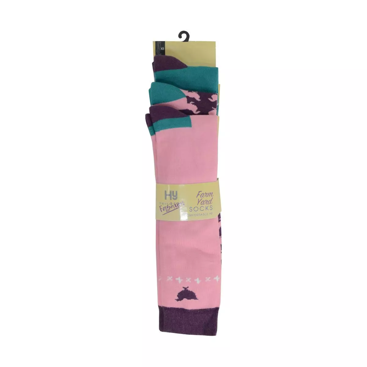 HyFASHION Farm Yard Socks (Pack 3)