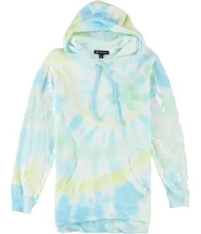 I-N-C Womens Tiedye Hoodie Sweatshirt