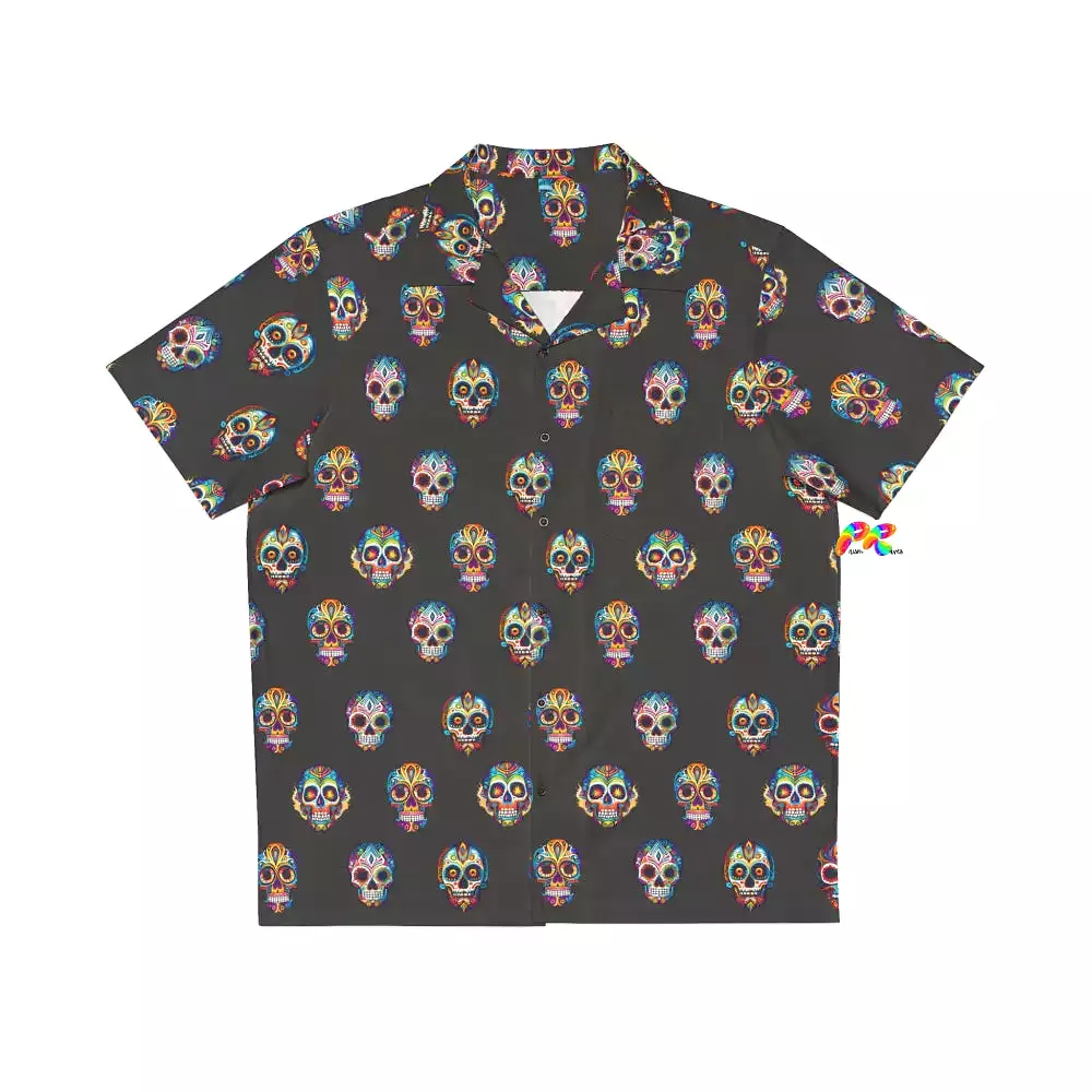 Island Calavera Fiesta Hawaiian Shirt