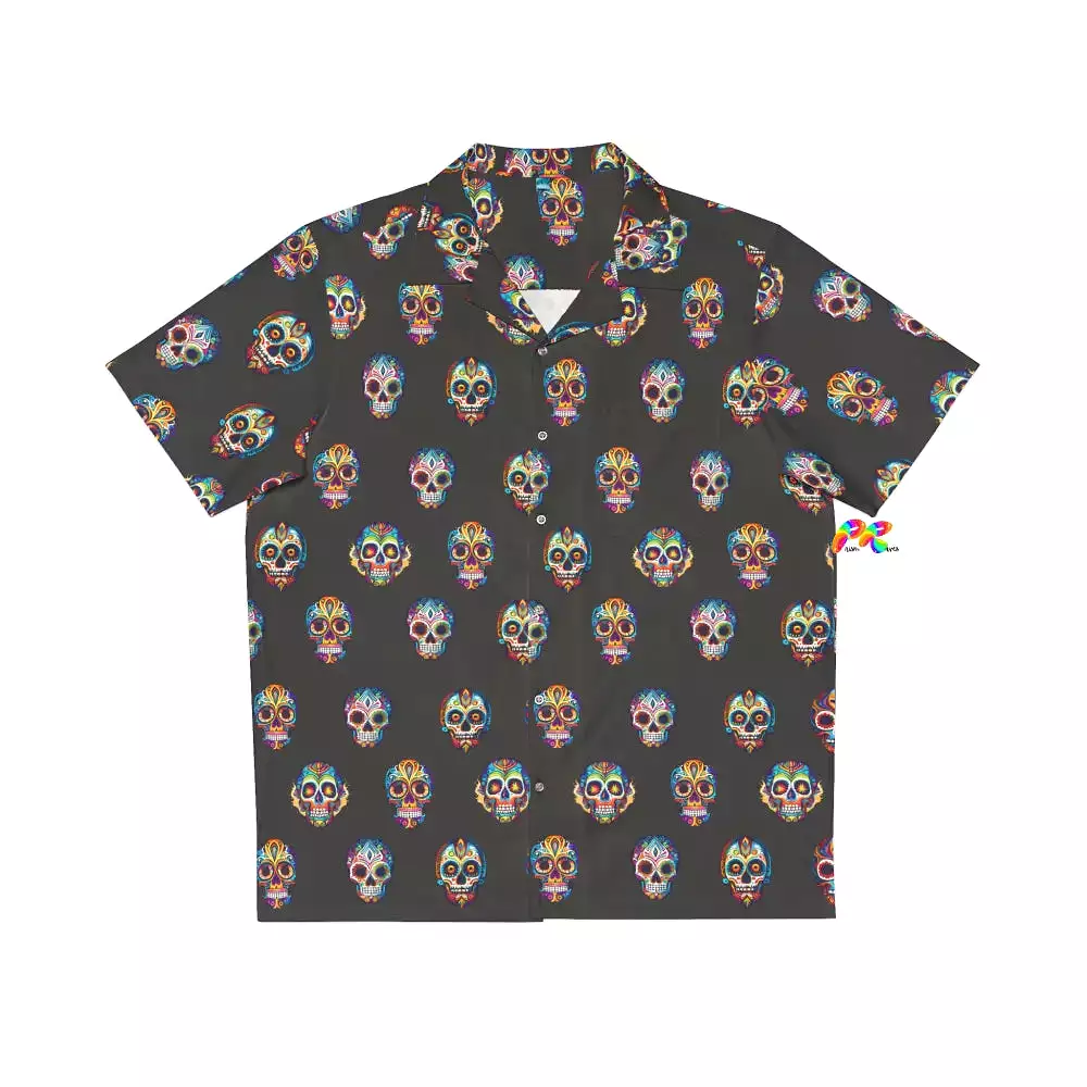 Island Calavera Fiesta Hawaiian Shirt