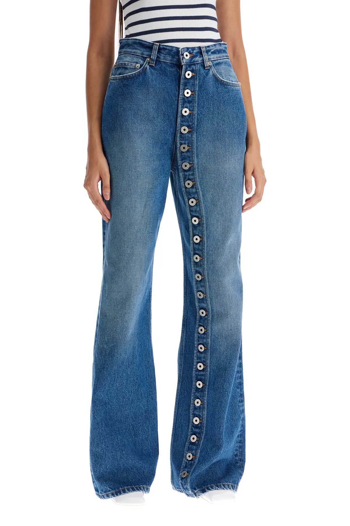 Jean Paul Gaultier High End Denim Jeans   Blue