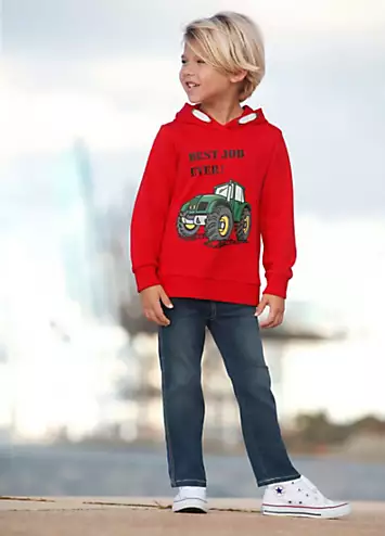 Kidsworld ’Best Job Ever!’ Kids Hoodie | Grattan