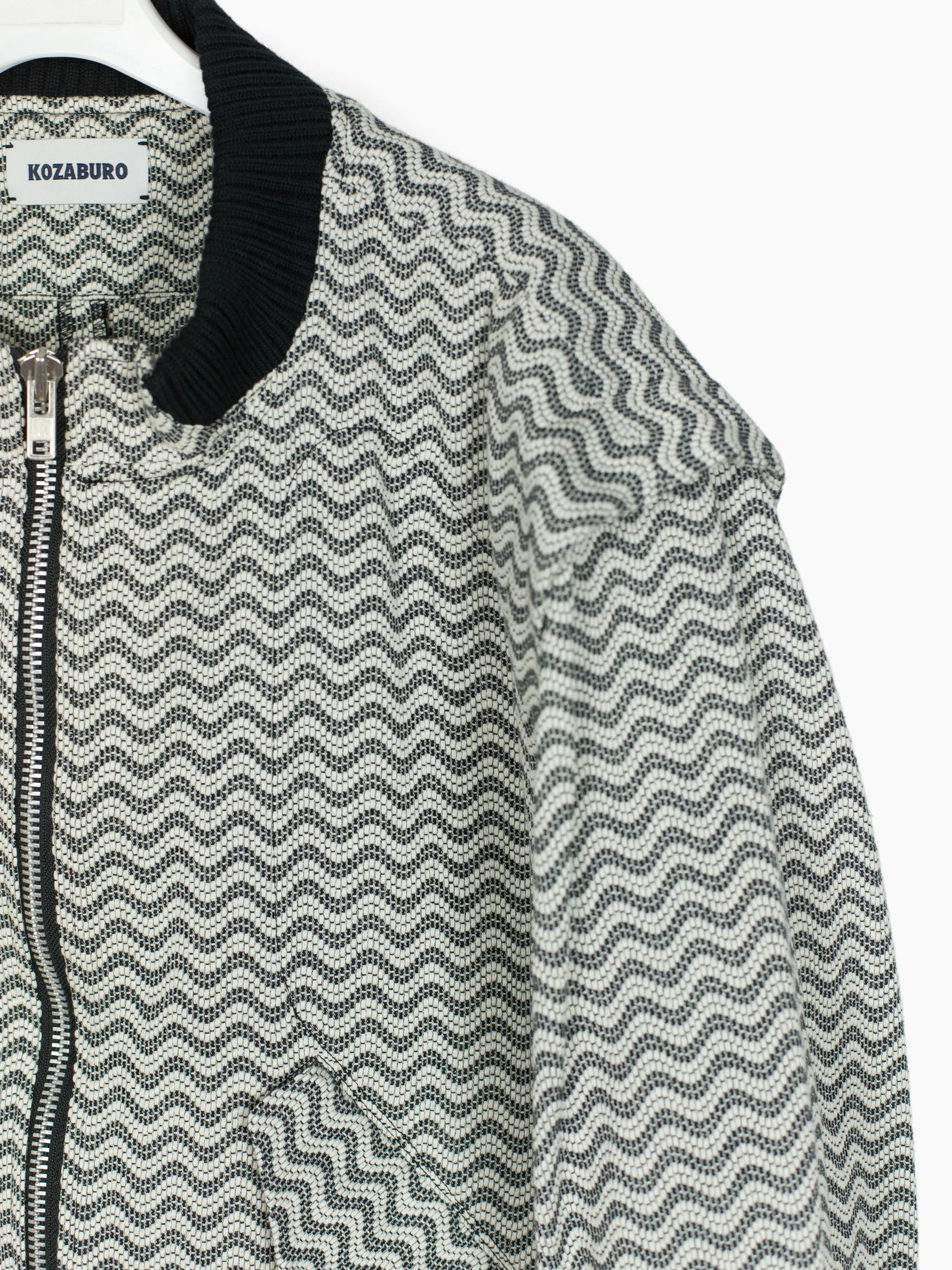 Kozaburo SS24 Short Collar Bon-Var Jacket