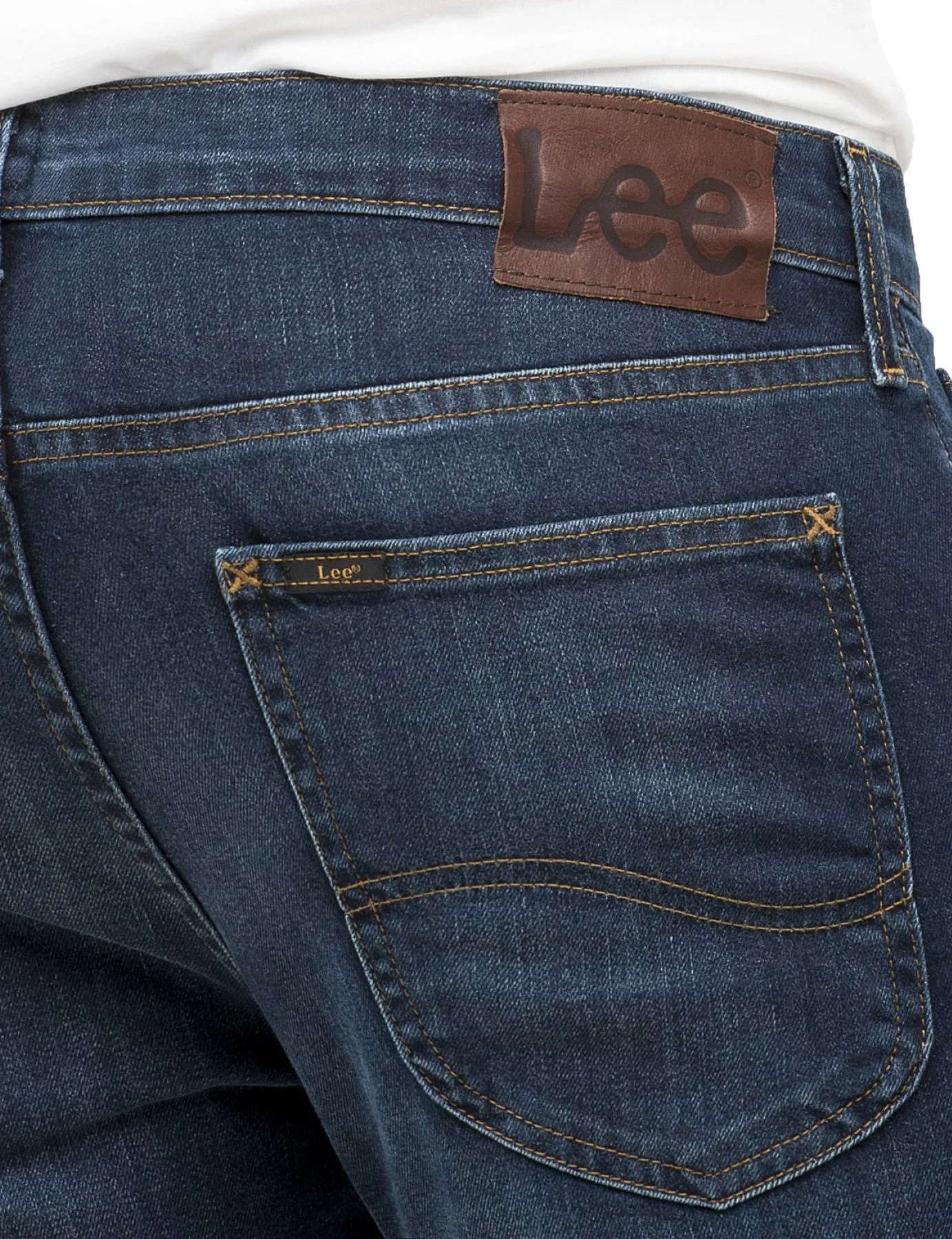 Lee Luke Slim Tapered Denim Jean Faded True Authentic