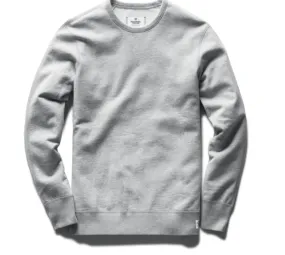 lightweight terry crewneck sweater 