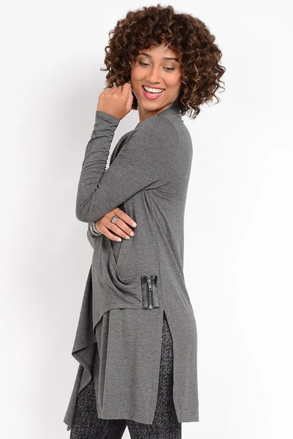 Lysse Sweater Zip Wrap