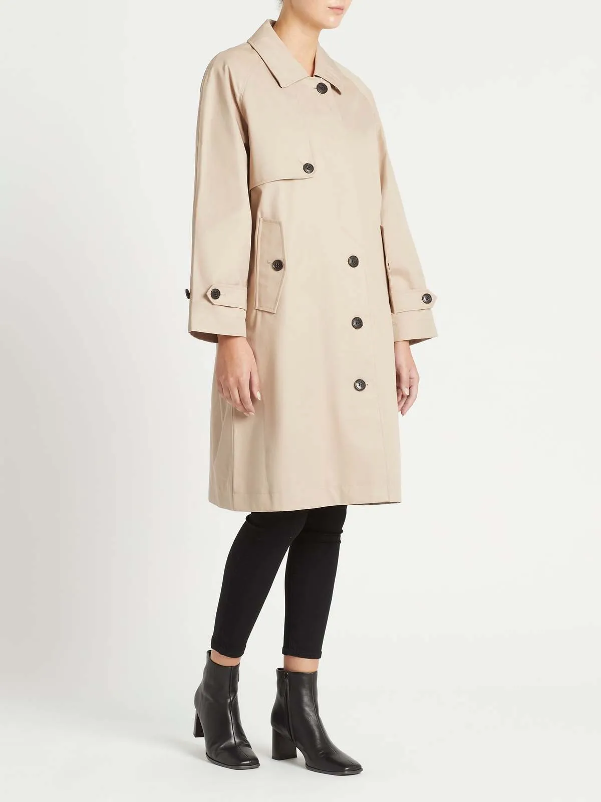 Mac Coat - Khaki Multi