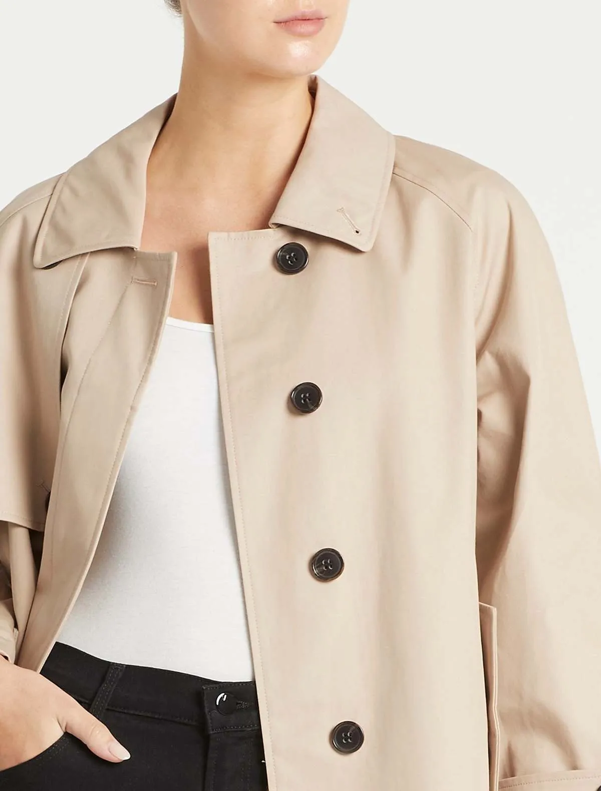 Mac Coat - Khaki Multi