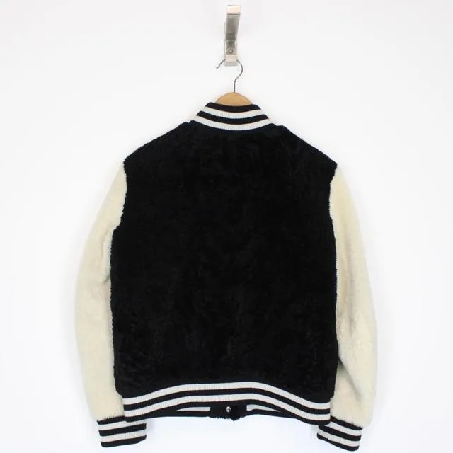 Marc Jacobs x Disney Sherling Fur Varsity Jacket XS