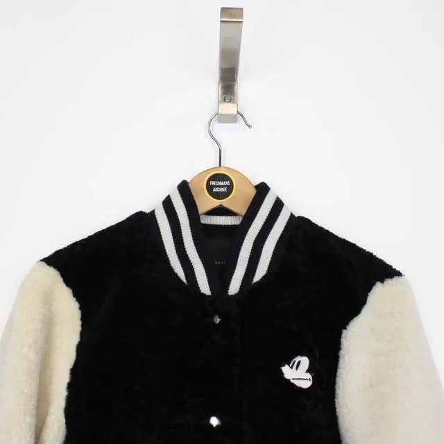 Marc Jacobs x Disney Sherling Fur Varsity Jacket XS